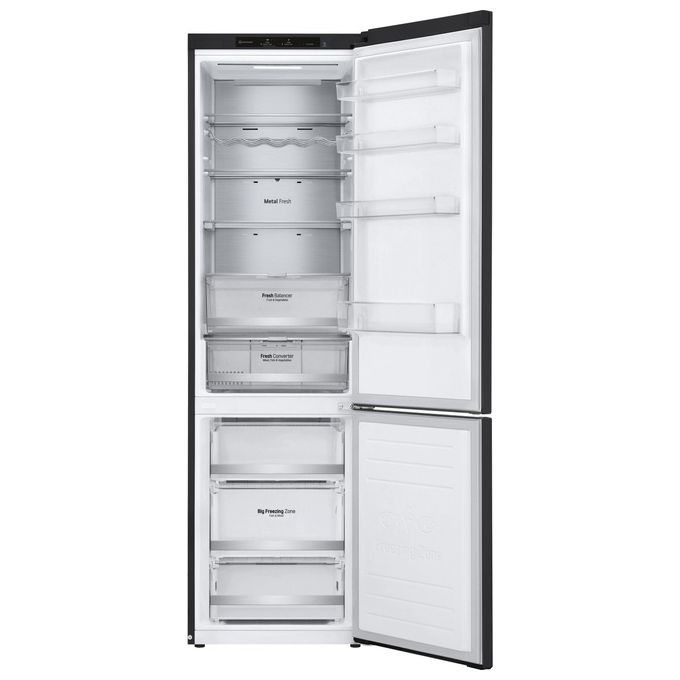 LG GBB72MCVGN Frigorifero Combinato Capacita' 419 Litri Classe energetica D Total No Frost Metal Fresh Door Cooling+ 203 cm Nero Matte Black