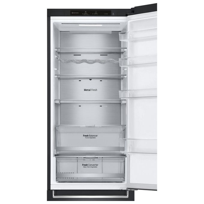 LG GBB72MCVGN Frigorifero Combinato Capacita' 419 Litri Classe energetica D Total No Frost Metal Fresh Door Cooling+ 203 cm Nero Matte Black