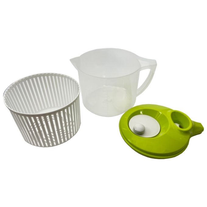 Snips 020394 WashandDry Salad Centrifuga per Insalata 3.8 L lavabile in lavastoviglie colore Verde Bianco