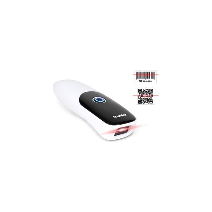 Hamlet Barcode Scanner Portatile 2d 2.4ghz Bluetooth Usb