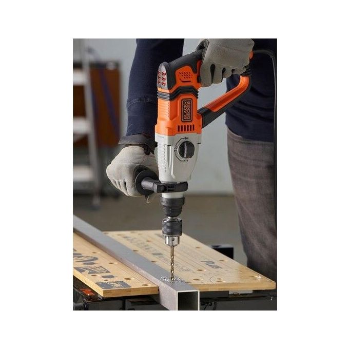 Black+Decker Trapano Tassellatore 850W Behs02K-Qs