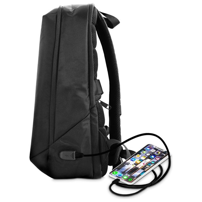 Atlantis BackPack The Moon Project NASA Artemis Zaino per Notebook 15.6'' Porta USB per Battery Bank Vano Ultracapiente 25 Litri Tasca Portaoggetti Aggancio Trolley