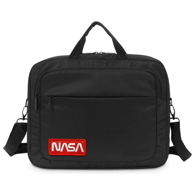 Atlantis Notebook Bag The Moon Project NASA Worm Borsa per Notebook 15.6'' Nero