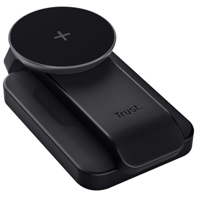 Trust Viro Nero Usb Carica Wireless per Auricolare-Smartphone e Orologio Intelligente