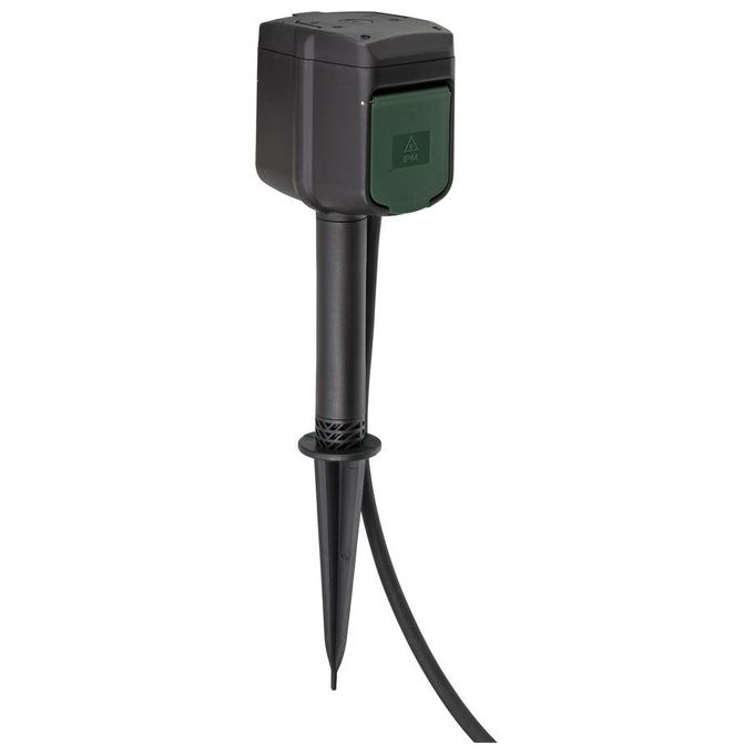 Brennenstuhl Presa da Giardino WiFI con Picchetto