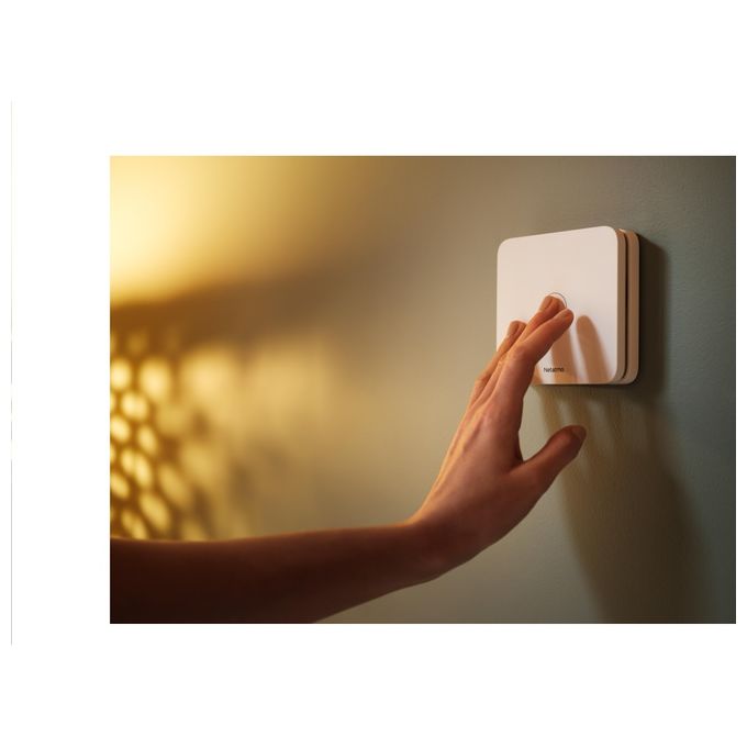 Netatmo Rilevatore Di Monossido Di Carbonio Intelligente, Wi-Fi, Autonomia Di 10 Anni, Allarme Da 85 Db, Certificazioni En 50291 E Nf, Nco-It, ?Udibile, Bianco, ?10 x 2.3 x 10 cm 390 grammi
