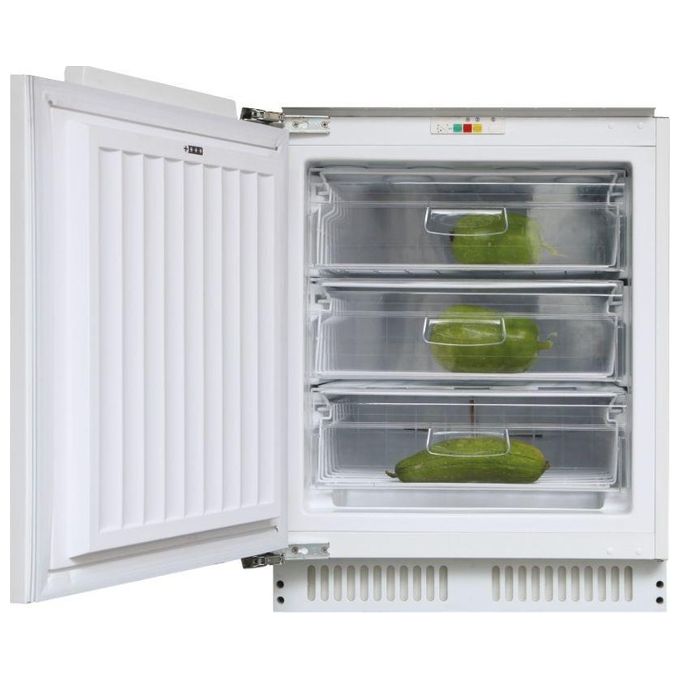 Candy CFU 135 NE-N Congelatore Monoporta Statico da Incasso Capacita' 97 Litri Classe energetica A+ 3 cassetti 80 cm Bianco