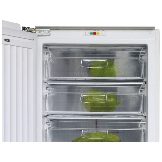 Candy CFU 135 NE-N Congelatore Monoporta Statico da Incasso Capacita' 97 Litri Classe energetica A+ 3 cassetti 80 cm Bianco
