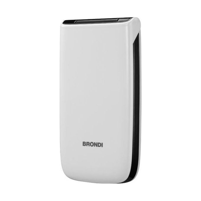 Brondi Magnum 4 Maxi Display Tastiera Fisica Retroilluminata Dual Sim Flip Attivo Bianco