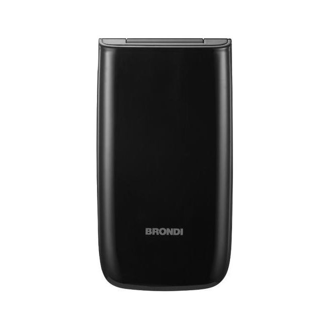 Brondi Magnum 4 Maxi Display Tastiera Fisica Retroilluminata Dual Sim Flip Attivo Nero