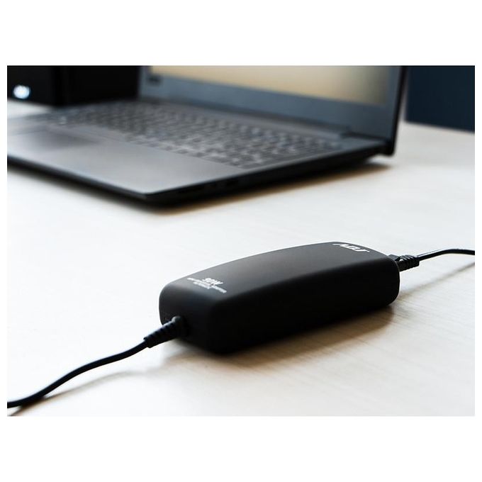 Adj 160-00095 Alimentatore Notebook 90W Mini 8 Connettori 3 Pin Auto Nero