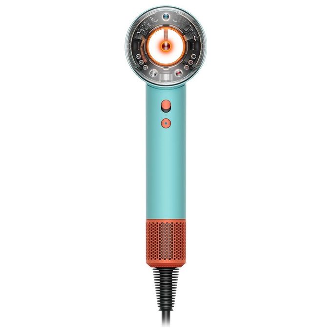 Dyson Super Sonic Nural Asciugacapelli 1600W 4 Temperature con Accessori Acquamarina