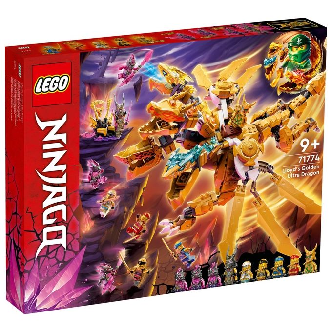 LEGO Ultra drago d'oro di Lloyd
