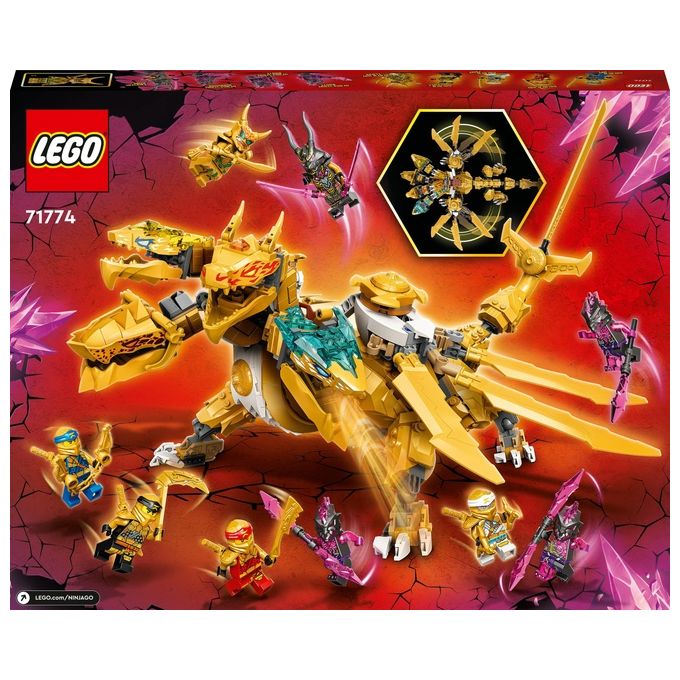LEGO Ultra drago d'oro di Lloyd