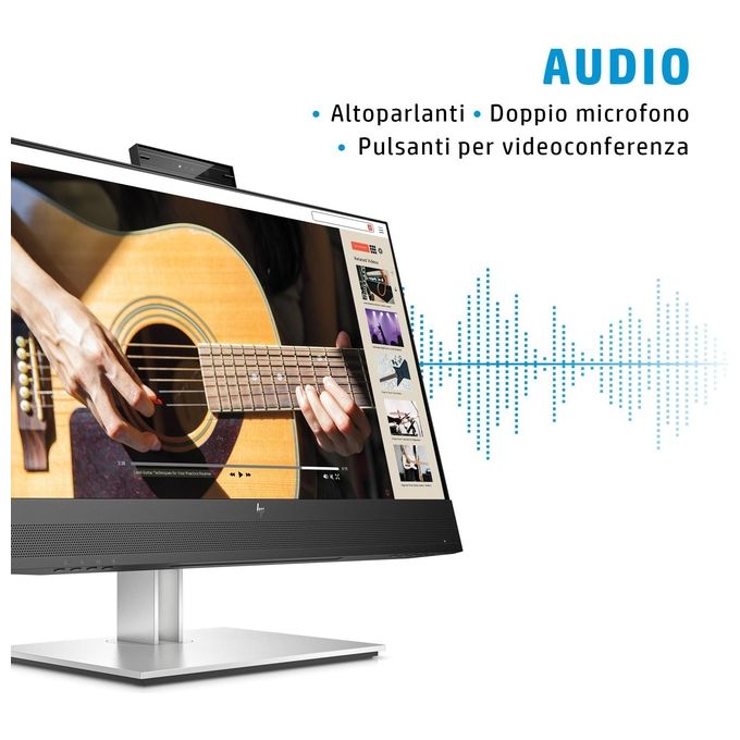 [ComeNuovo] HP Monitor Flat 23.8'' E24mv G4 1920x1080 Pixel Full Hd Tempo di risposta 5 ms