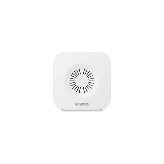 Atlantis CASA Smart VideoCitofono DB910 Wireless da Esterno Telecamera 2MP Full HD Sensore PIR Compatibile Google Home-Nest ed Amazon Alexa Echo Show IR led