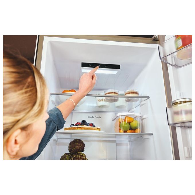 Candy CNCQ2T620EW Frigorifero Combinato Libera Installazione 409 Litri Classe Energetica E Bianco