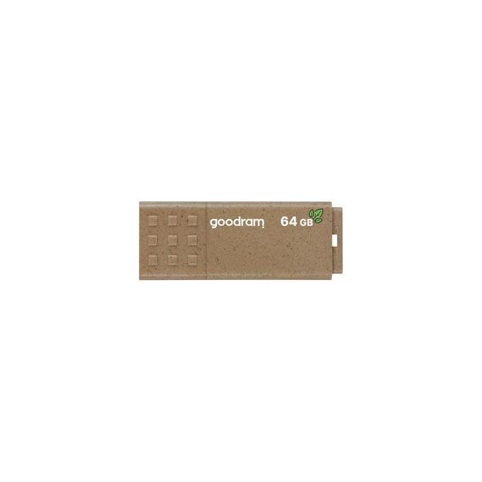 Goodram UME3 Eco Friendly Unita' Flash Usb 64Gb Usb Tipo A 3.2 Gen 1 Legno