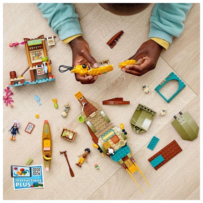 LEGO 43185 Disney Princess Barca di Boun 247 pezzi colore Multicolore