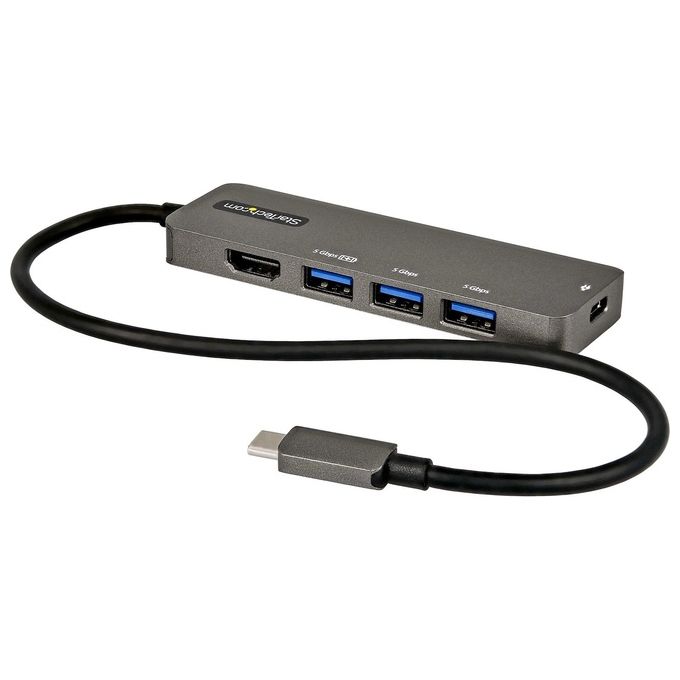 StarTech.com Adattatore Multiporta Usb-C - Mini Docking Station da Usb-C a Hdmi 4k 60hz