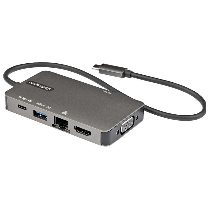 StarTech.com Adattatore Multiporta Usb-C a Hdmi 4k 30 Hz O Vga 1080p