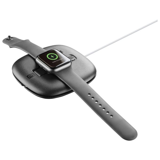 Cellular Line Dock Apple Watch Base di Appoggio per Apple Watch Nero