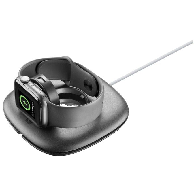 Cellular Line Dock Apple Watch Base di Appoggio per Apple Watch Nero