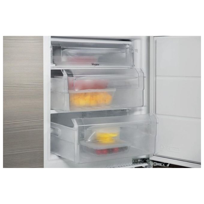 Whirlpool AFB 8281 Congelatore Verticale da Incasso Capacita' 91 Litri Classe Energetica F 82 cm Bianco