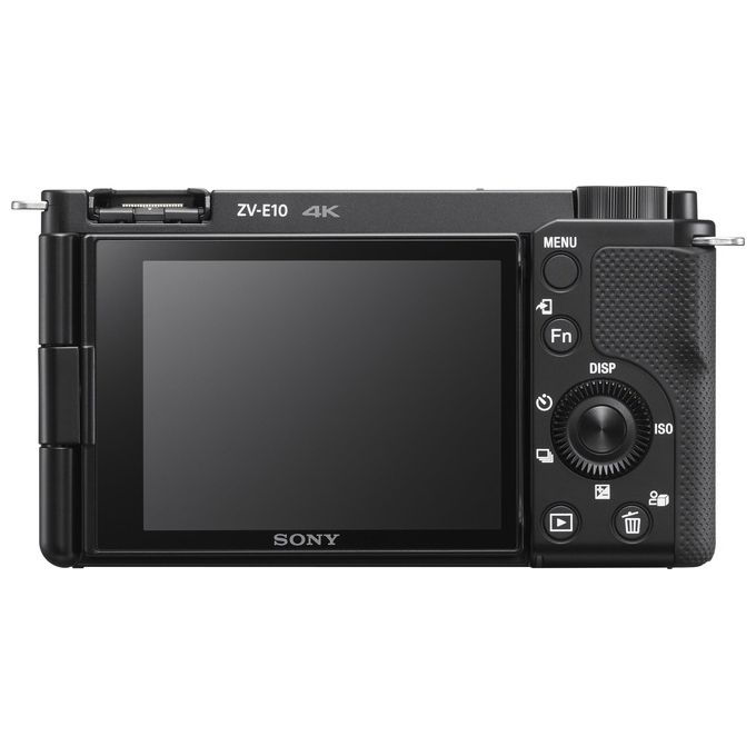 Sony α Alpha ZV-E10L Mirrorless Vlog ad Ottiche Intercambiabili Sensore APS-C e Obiettivo Power Zoom 16-50mm f - 3.5-5.6