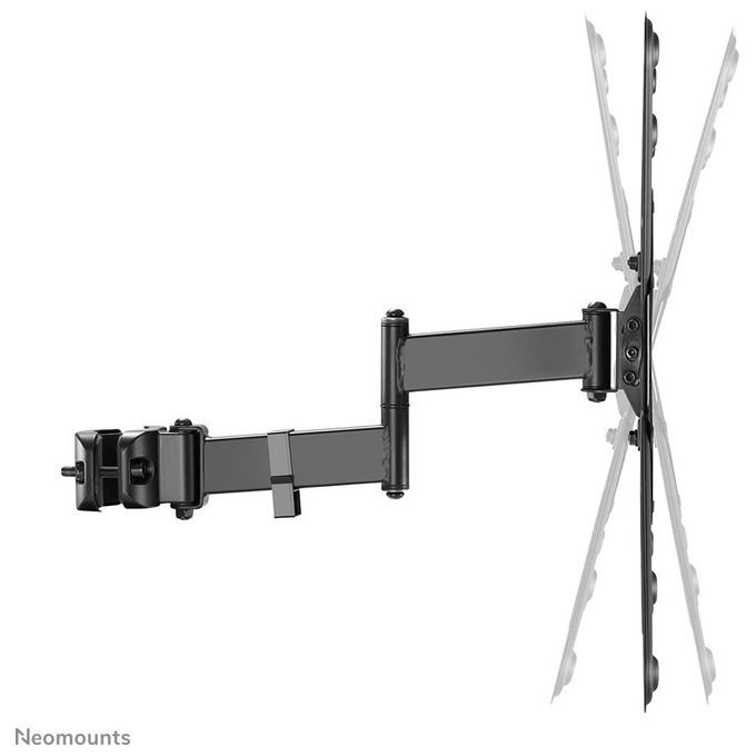 Neomounts FL40-450BL14 Supporto Palo Ø28-50mm per Schermi 32-55'' Nero