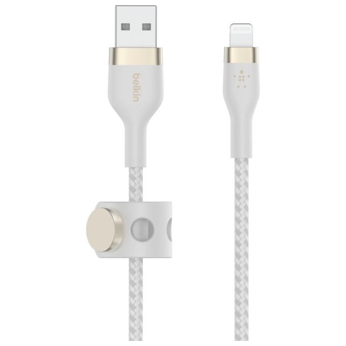 Belkin CAA010BT2MWH Cavo USB 2mt USB a USB C-Lightning Bianco