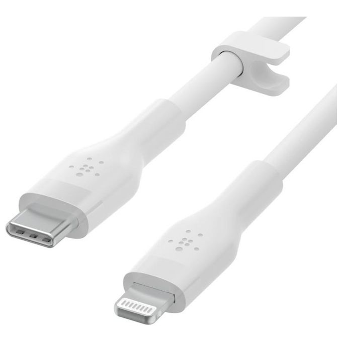 Belkin BoostCharge Flex Cavo Lightning-Usb-C 15W 3mt Bianco