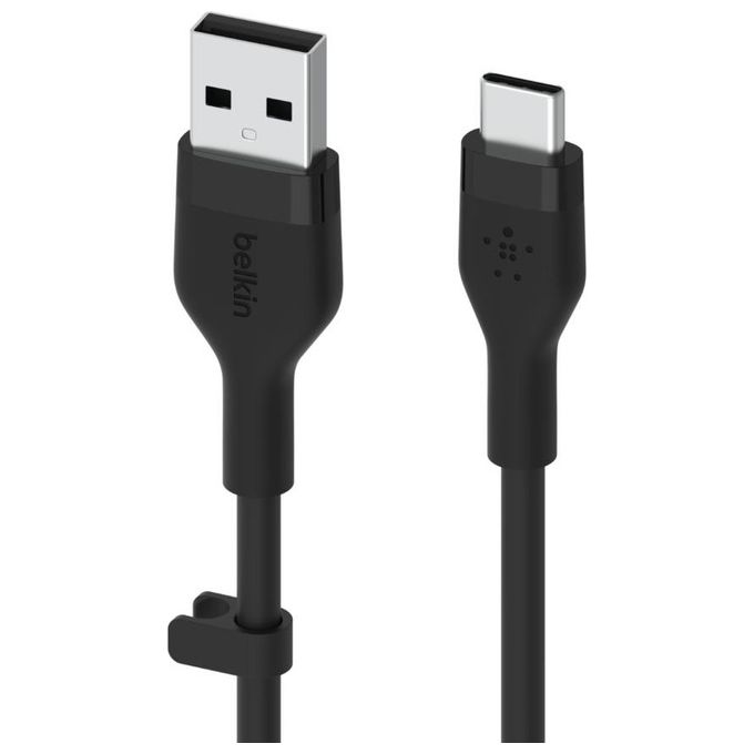 Belkin BoostCharge Flex Cavo Usb-A-Usb-C Fino 15W 3mt Nero