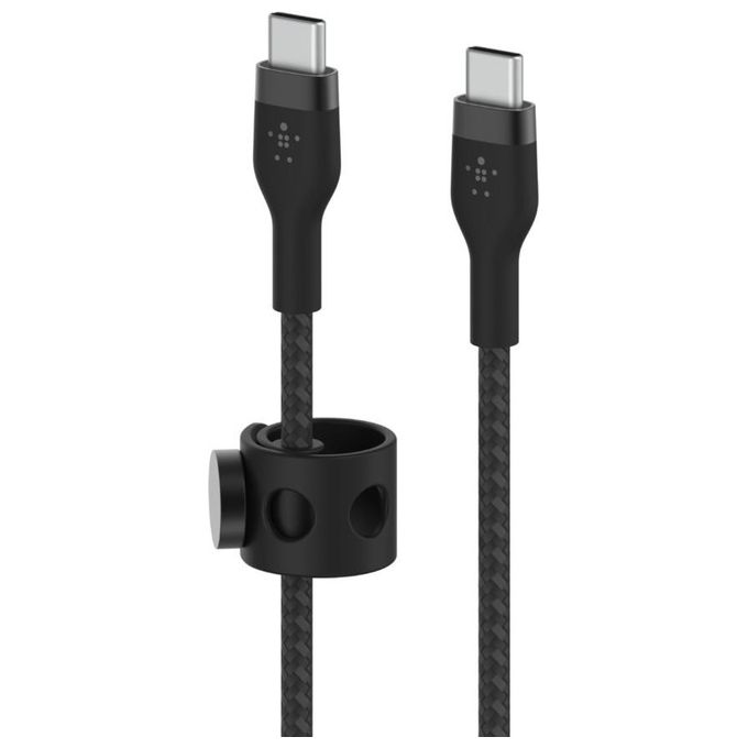 Belkin BoostCharge Cavo Flex Usb-C-Usb-C 60W 2mt Nero