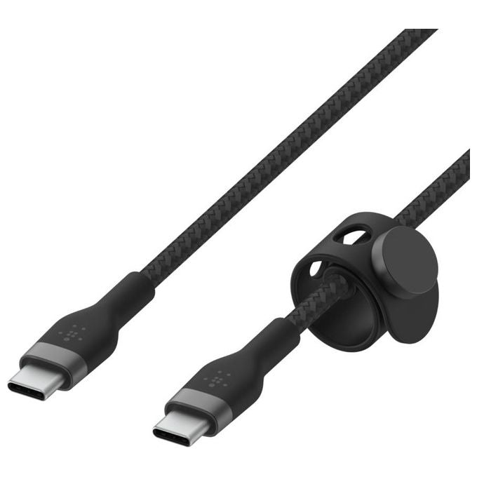 Belkin BoostCharge Cavo Flex Usb-C-Usb-C 60W 3mt Nero
