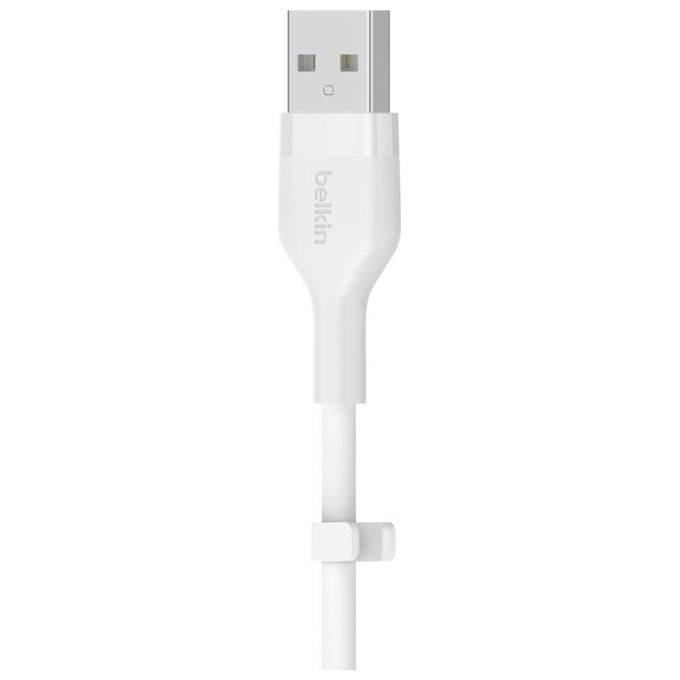 Belkin BoostCharge Flex Cavo Lightning-Usb-A 3mt Bianco