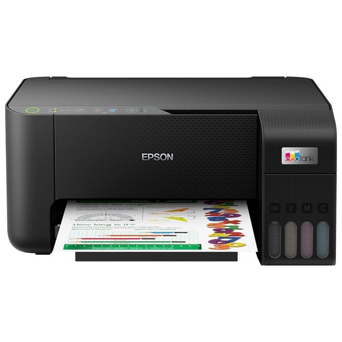 [Come nuovo] Epson Stampante Inkjet Multifunzione EcoTank ET-2810 Risoluzione 5760 x 1440 DPI A4 Wi-Fi Direct Nera