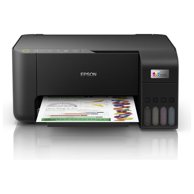 [Come nuovo] Epson Stampante Inkjet Multifunzione EcoTank ET-2810 Risoluzione 5760 x 1440 DPI A4 Wi-Fi Direct Nera