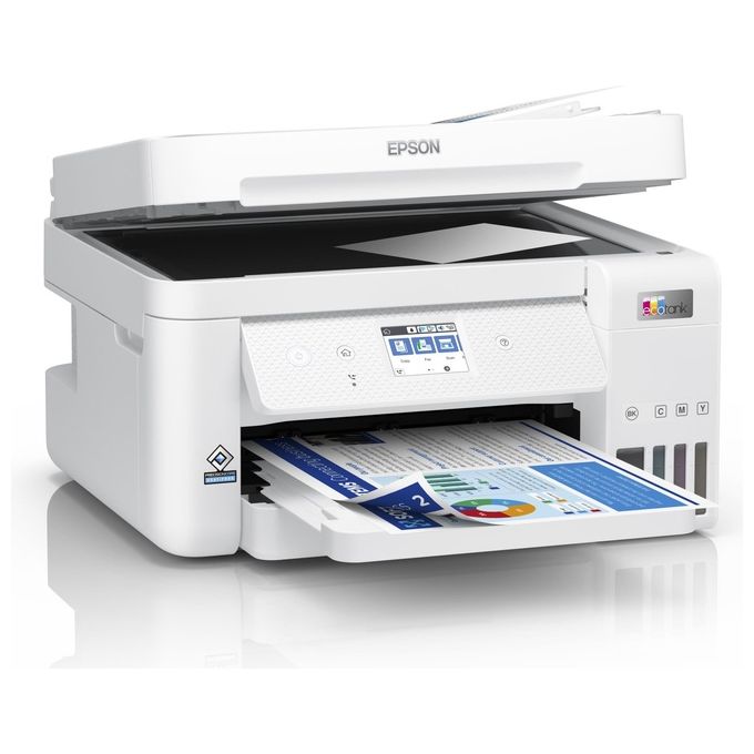 Epson Stampante Inkjet Multifunzione EcoTank ET-4856 Risoluzione 4800 x 1200 DPI A4 Bianca