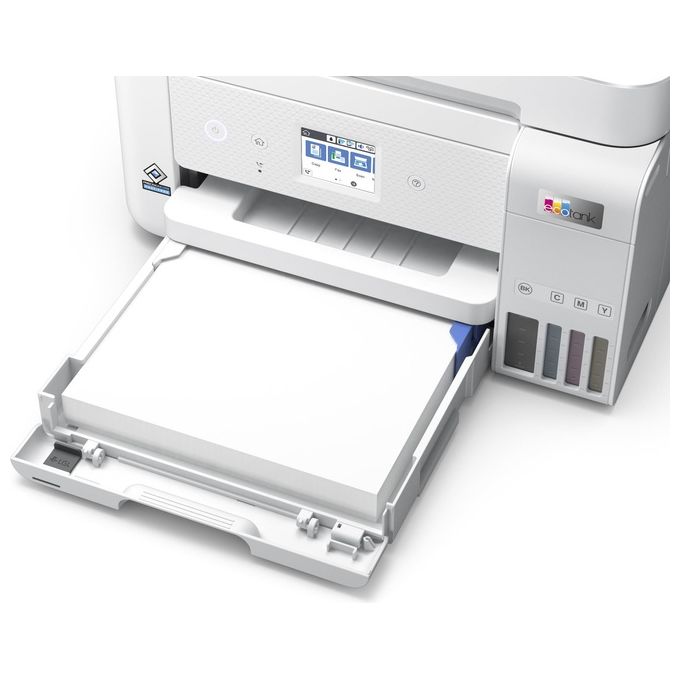 Epson Stampante Inkjet Multifunzione EcoTank ET-4856 Risoluzione 4800 x 1200 DPI A4 Bianca