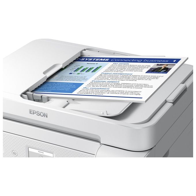 Epson Stampante Inkjet Multifunzione EcoTank ET-4856 Risoluzione 4800 x 1200 DPI A4 Bianca