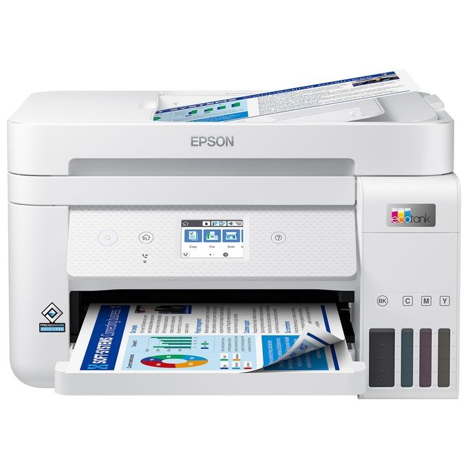 Epson Stampante Inkjet Multifunzione EcoTank ET-4856 Risoluzione 4800 x 1200 DPI A4 Bianca