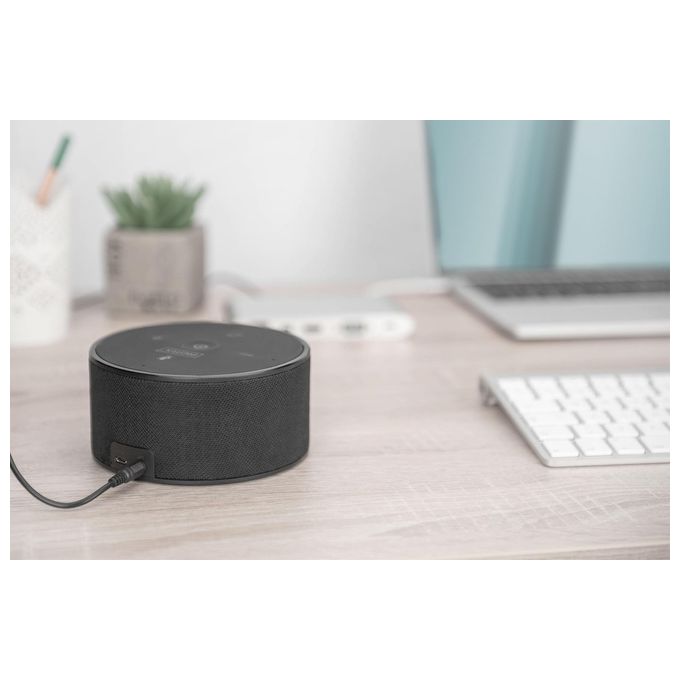 Digitus DA12221 Altoparlante Mobile per Conferenze Compatibile con Bluetooth e Usb