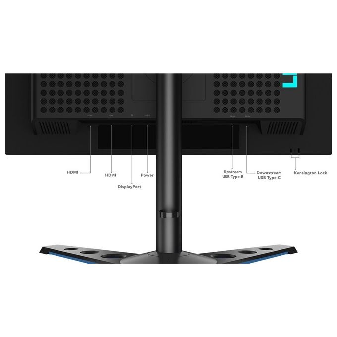 Lenovo Monitor Gaming 24.5'' Legion Y25g-301920x1080 Pixel Full He LED Tempo di risposta 1 ms Frequenza di aggiornamento 360 (Hz) Nero