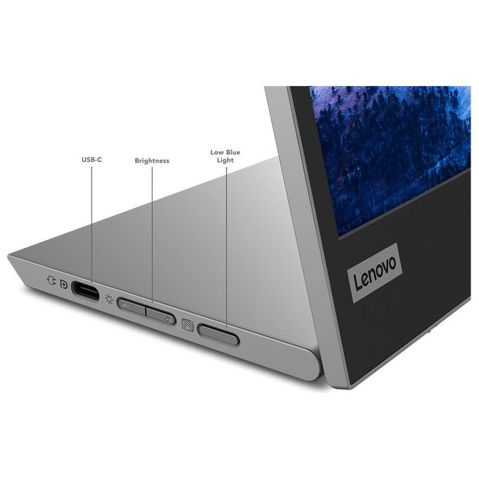 LENOVO Monitor Portatile 15.6'' LED IPS L15 1920x1080 Full HD Tempo di Risposta 14 ms