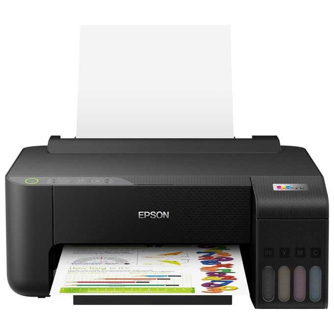 [ComeNuovo] EPSON EcoTank ET-1810 stampante A4 USB, Wi-Fi, Wi-Fi Direct, serbatoi flaconi alta capacita', App Epson Smart Panel stampa da mobile, fronte-retro manuale, Nero