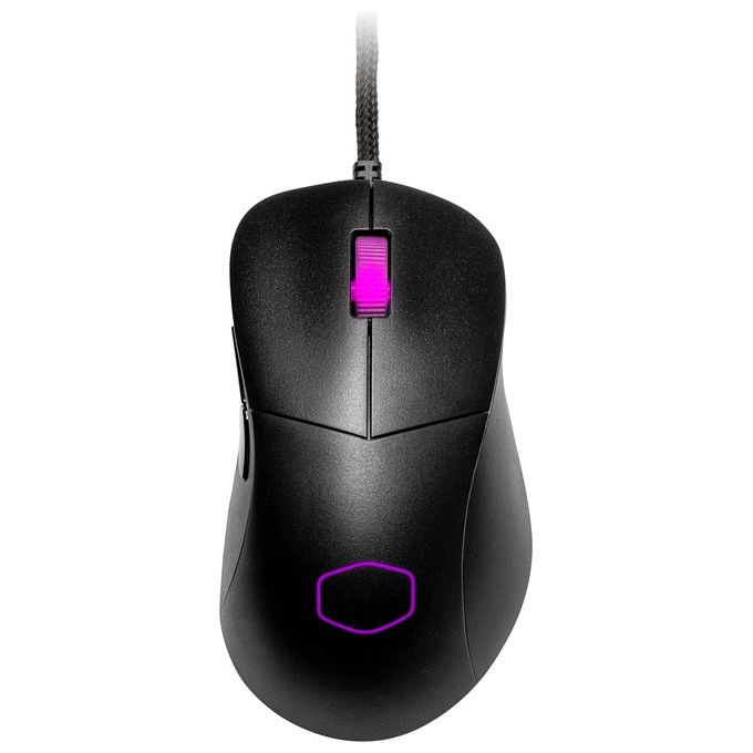 Cooler master mm730 mouse gaming ultraleggero 48g cavo sensore ottico 16k dpi pmw3389 interruttori ottici 70 milioni clic