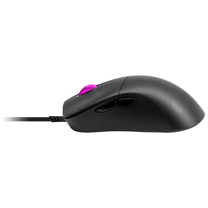 [ComeNuovo] Cooler Master MM730 RGB-LED Mouse Gaming Ultraleggero 48g con Cavo - Sensore Ottico 16K DPI PMW3389, Interruttori Ottici da 70 milioni di Click, MasterPlus+ (32K DPI, Solo PC), Ergonomico - Nero opaco