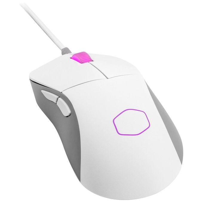 Cooler Master Mouse Gaming MM730 RGB Bianco 16000 DPI Ottico USB Ultralight