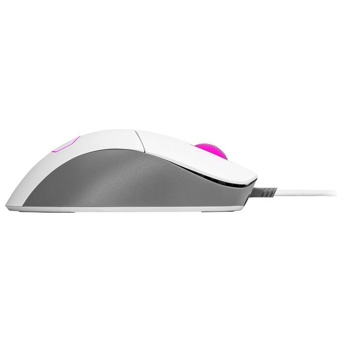 Cooler Master Mouse Gaming MM730 RGB Bianco 16000 DPI Ottico USB Ultralight